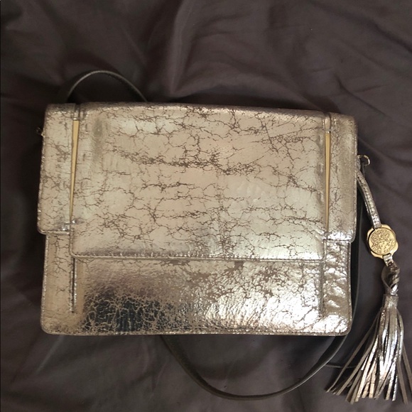 Vince Camino Silver Crossbody/Shoulder Bag - Picture 1 of 4